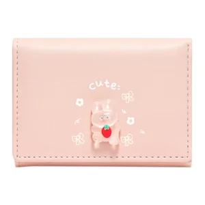 Cartoon Rabbit Print Wallet