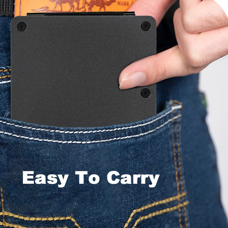 Minimalist Slim Aluminum Wallet - Image 3