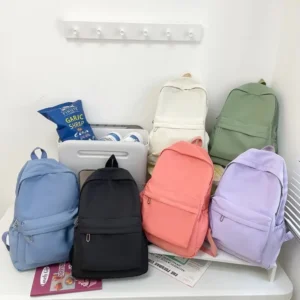 Women Waterproof School Backpack