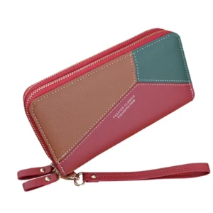Double Zipper Ladies Wallet