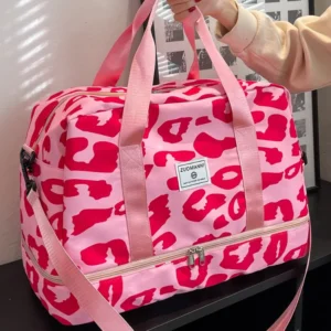 Animal Print Travel Bag
