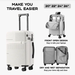 2025 Durable Large Capacity Luggage Set