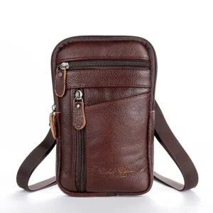 Leather Waist Bag for Men