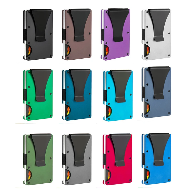 Minimalist Slim Aluminum Wallet - Image 2