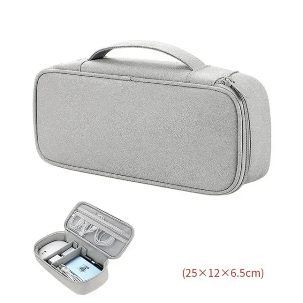 Portable Travel Cable Organizer Bag - Image 3