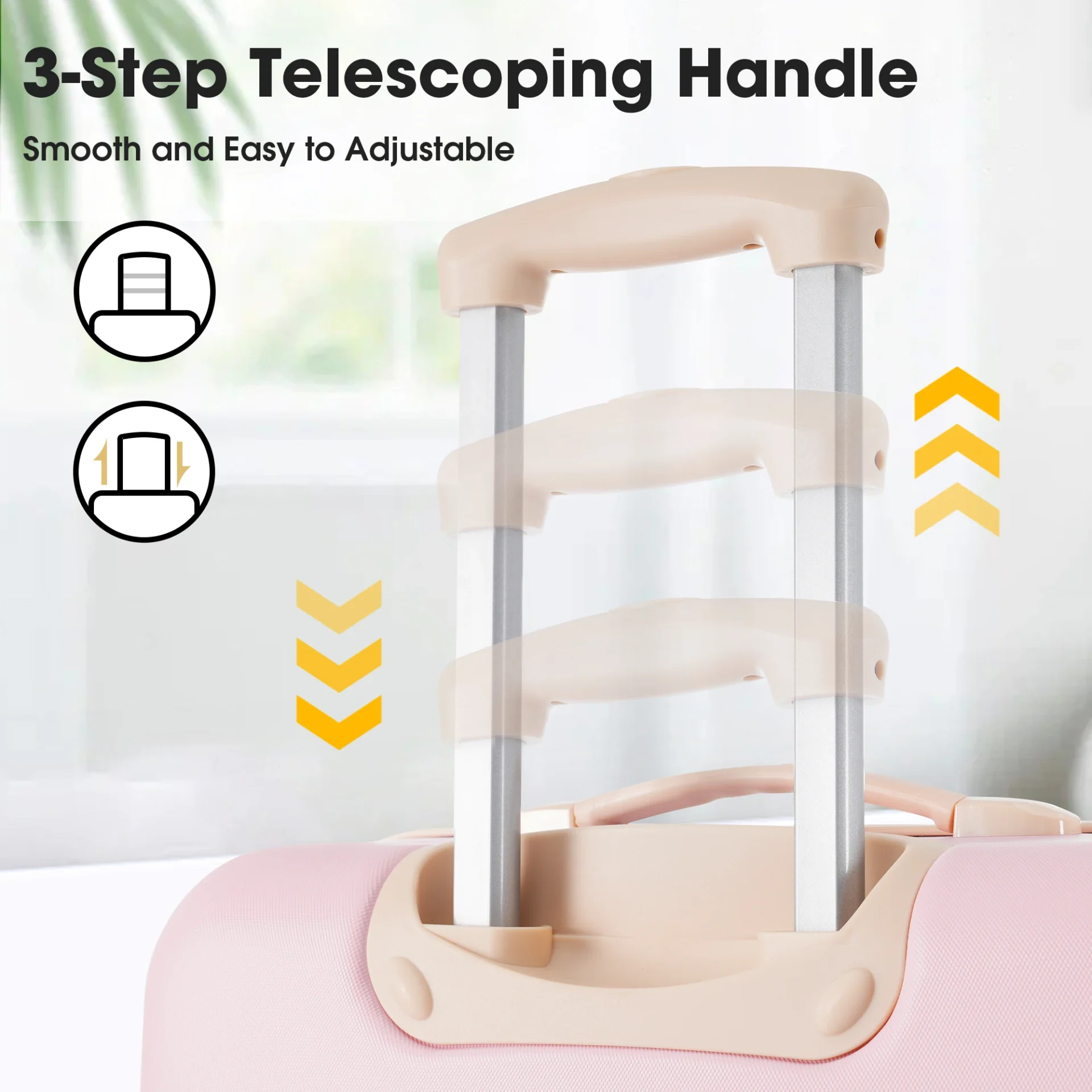 Hardshell Luggage Set 2Pcs + Bag - immagine 4