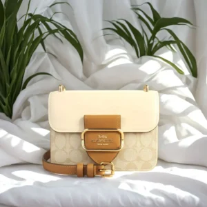 Coach Ole Women's Crossbody Bag CR329IMWQ4 - PVC with Leather Accents, Stylish and Versatile Design