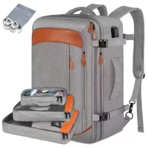 Large Capacity Expandable Travel Backpack