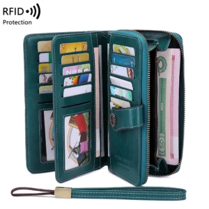 RFID Anti-Theft Large Capacity Wallet