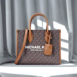 Michael Kors Ole Mirella Small PVC Leather Women's Crossbody Tote