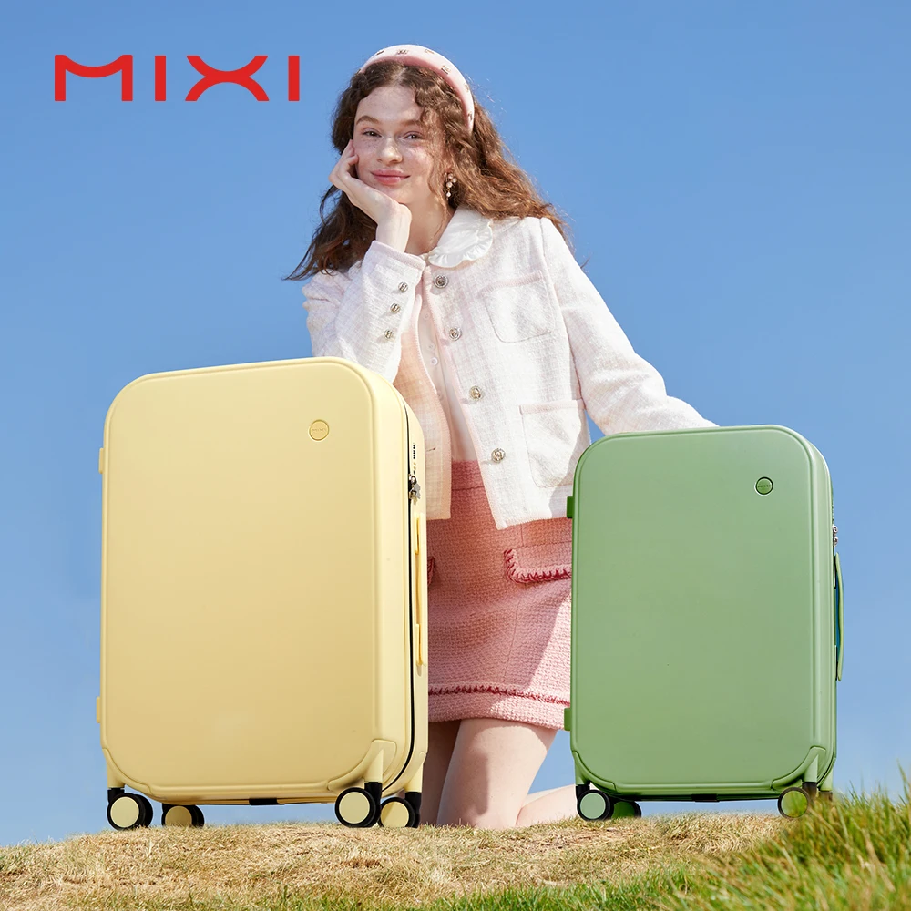 Mixi Patent Design Luggage 18" Carry-On 20" 24" Spinner 100% PC