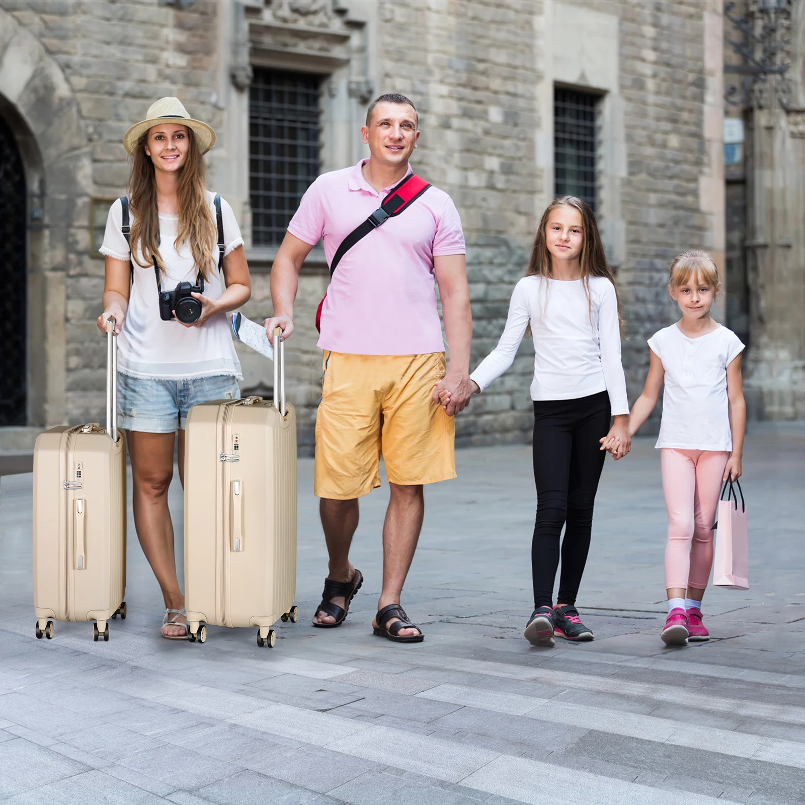 5-Piece Hard Shell Luggage Set - Image 3