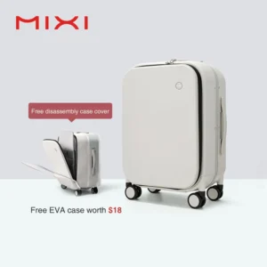 Mixi Aluminum Frame Suitcase Carry On Rolling Luggage 18 20 24 Inch M9260