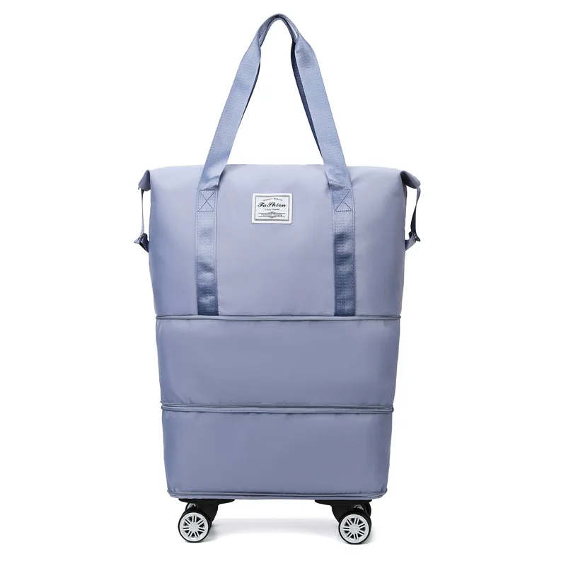 Large Capacity Travel Bag with Detachable Wheels - Image 2