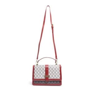 CH Letter Print Small Square Crossbody Bag