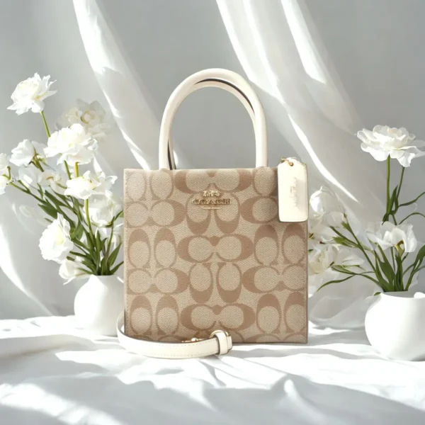 Coach Ole Women's PVC Leather Single Shoulder Crossbody Bag