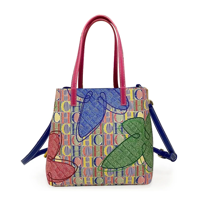 H Crossbody Bag Letter Print Women's Fashion Versatile Large Capacity