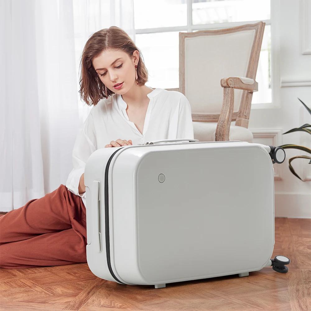 Mixi Patent Design Luggage 18" Carry-On 20" 24" Spinner 100% PC - Image 2