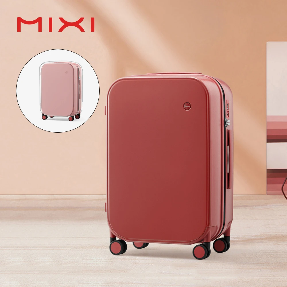 Mixi Patent Design Luggage 18" Carry-On 20" 24" Spinner 100% PC - Image 5