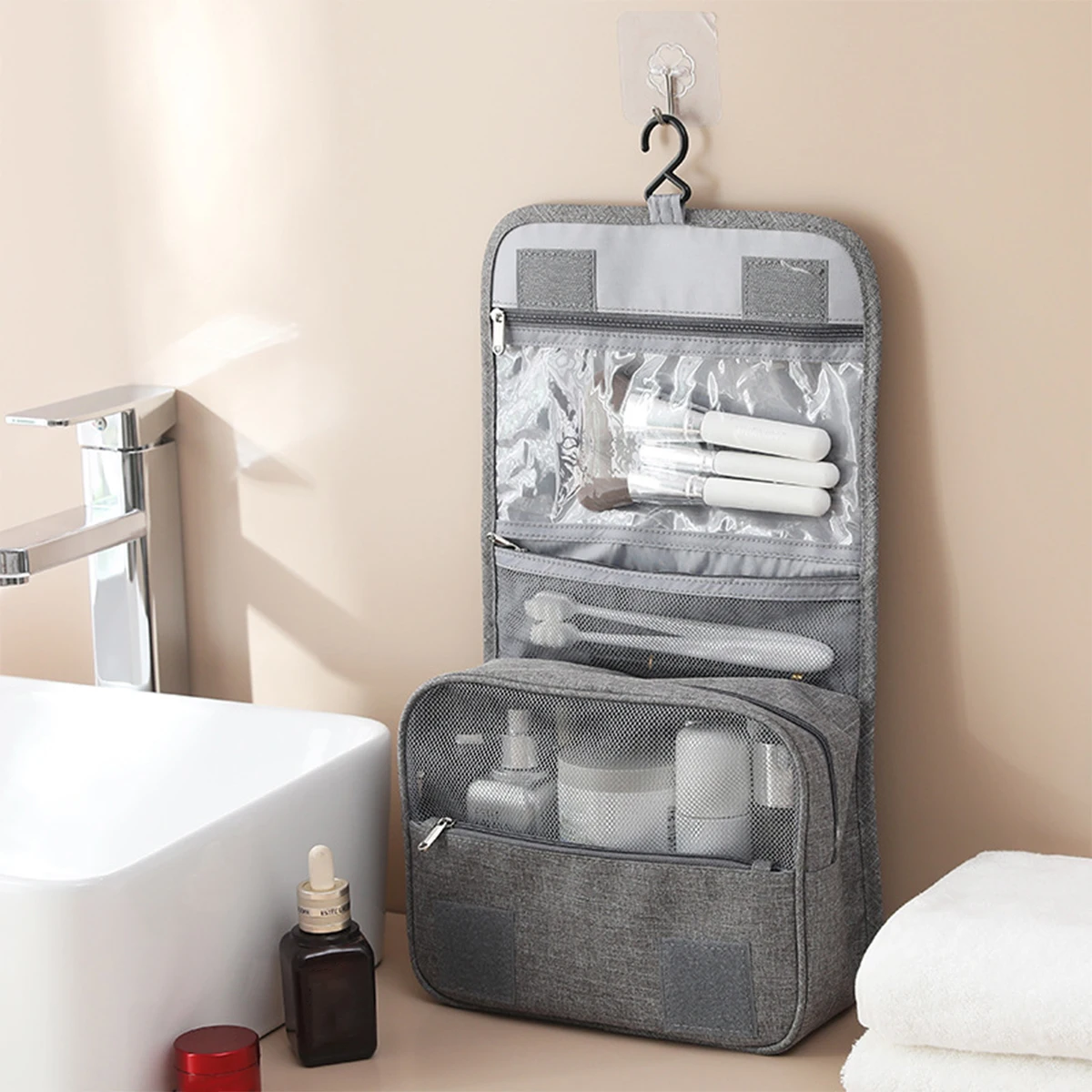 Large Capacity Travel Toiletry Bag - Image 3
