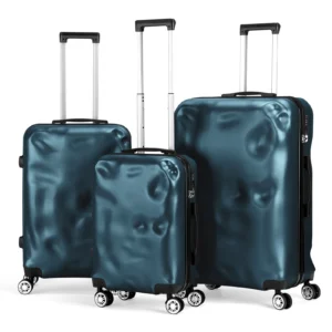 2025 New 3PCS Luggage Set ABS TSA Lock Spinner Family Travel