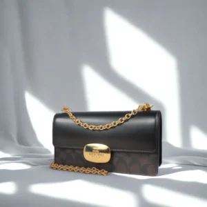 Coach Women's PVC Leather Crossbody Bag, Stylish & Durable