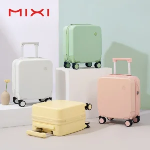 MIXI 14 Inch Underseat Carry On Luggage Mini Suitcase Small Kids Bag