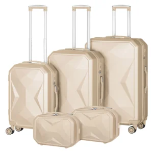 5-Piece Hard Shell Luggage Set