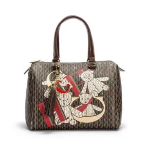 CH Women's Handbag 2024 Spring Commuter Crossbody Bronze Luxury Monogram