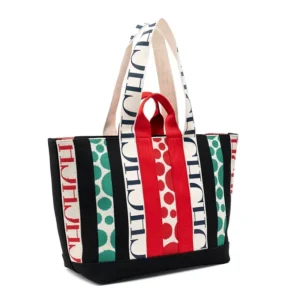 CH Casual Stripe Shoulder Bag