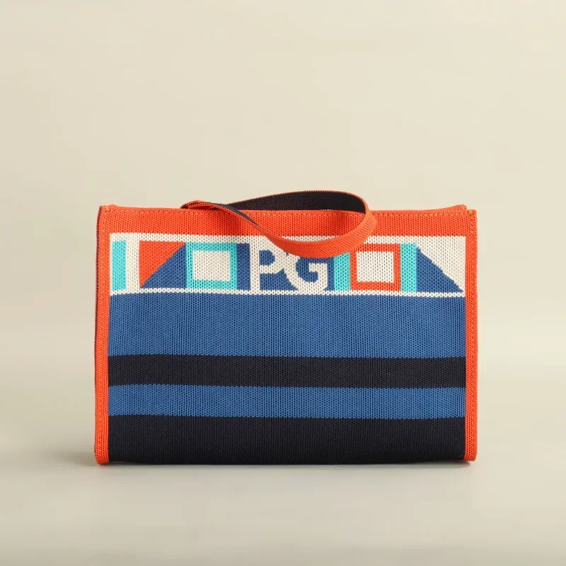 PG Niche Brand Large Women's Canvas Shoulder Bag